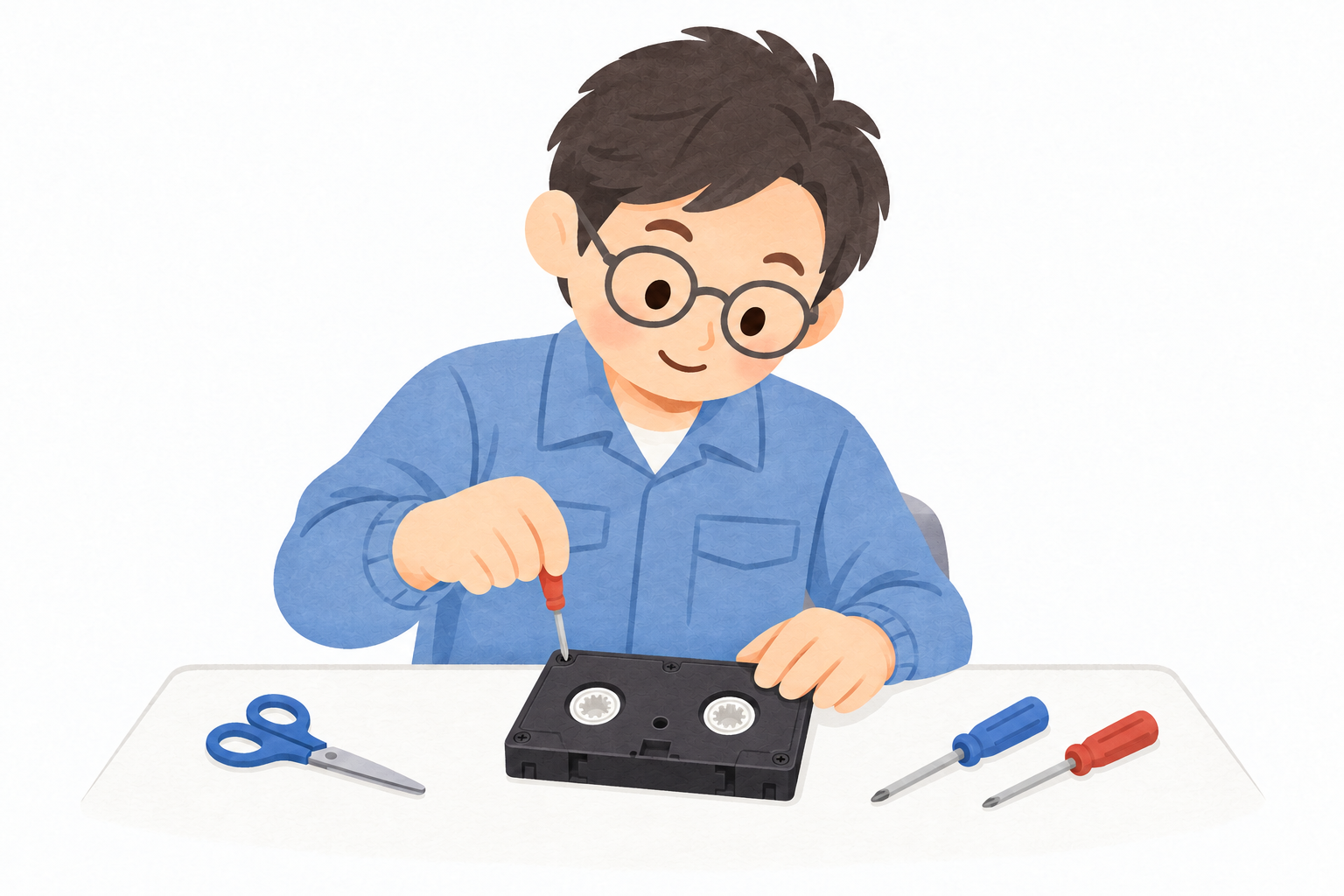 テープ修理無料